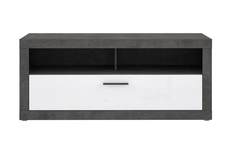 TV-taso Belchin 138 cm - Harmaa/Valkoinen - Huonekalut - TV- & Mediakalusteet - Tv taso & Mediataso