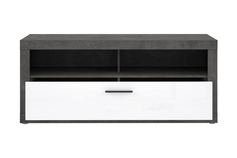 TV-taso Belchin 138 cm - Harmaa/Valkoinen - Huonekalut - TV- & Mediakalusteet - Tv taso & Mediataso