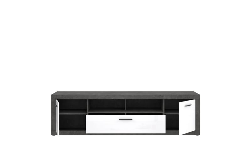 TV-taso Belchin 213 cm - Harmaa/Valkoinen - Huonekalut - TV- & Mediakalusteet - Tv taso & Mediataso