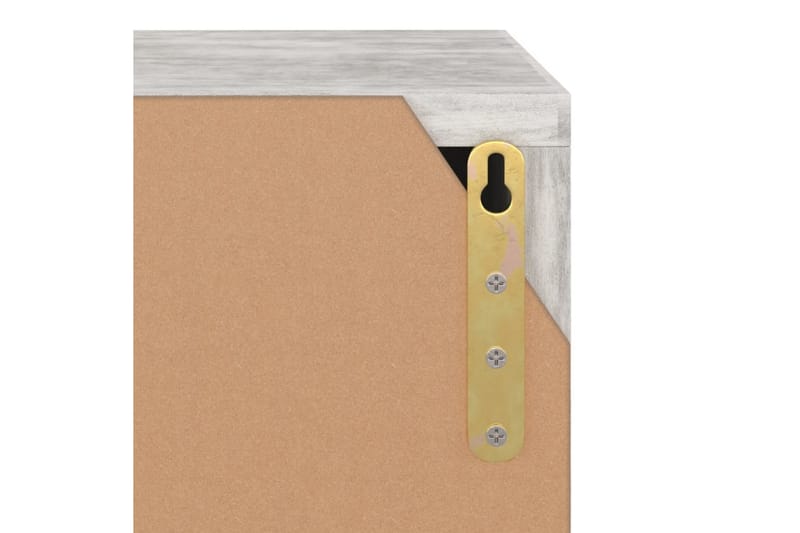 TV-taso betoni 88,5x27,5x30,5 cm lastulevy - Harmaa - Huonekalut - TV- & Mediakalusteet - Tv taso & Mediataso
