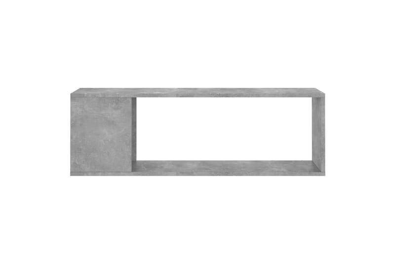 TV-taso betoninharmaa 100x24x32 cm lastulevy - Harmaa - Huonekalut - TV- & Mediakalusteet - Tv taso & Mediataso