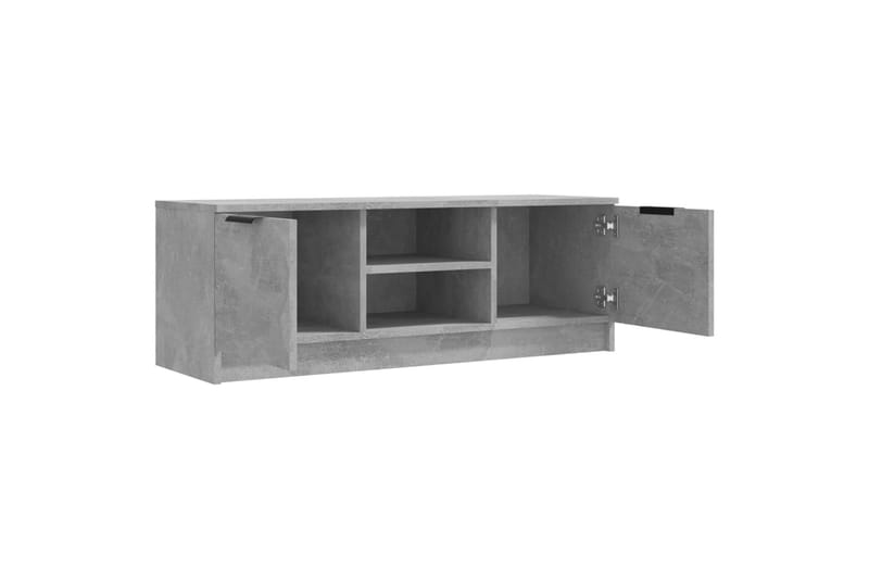 TV-taso betoninharmaa 102x35x36,5 cm tekninen puu - Harmaa - Huonekalut - TV- & Mediakalusteet - Tv taso & Mediataso