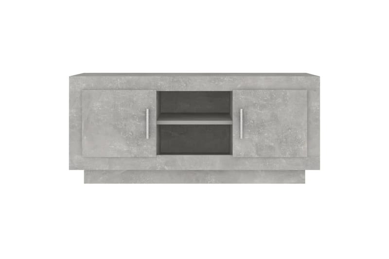TV-taso betoninharmaa 102x35x45 cm tekninen puu - Harmaa - Huonekalut - TV- & Mediakalusteet - Tv taso & Mediataso