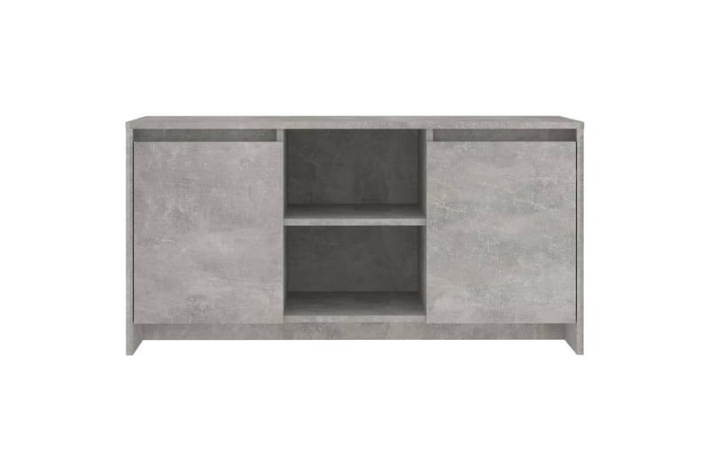 TV-taso betoninharmaa 102x37,5x52,5 cm lastulevy - Harmaa - Huonekalut - TV- & Mediakalusteet - Tv taso & Mediataso