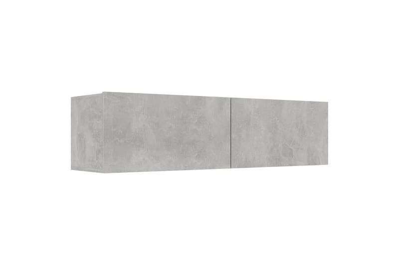 TV-taso betoninharmaa 120x30x30 cm lastulevy - Huonekalut - TV- & Mediakalusteet - Tv taso & Mediataso