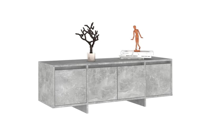 TV-taso betoninharmaa 120x30x40,5 cm lastulevy - Harmaa - Huonekalut - TV- & Mediakalusteet - Tv taso & Mediataso