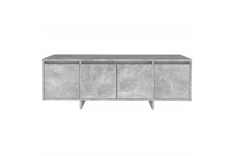 TV-taso betoninharmaa 120x30x40,5 cm lastulevy - Harmaa - Huonekalut - TV- & Mediakalusteet - Tv taso & Mediataso