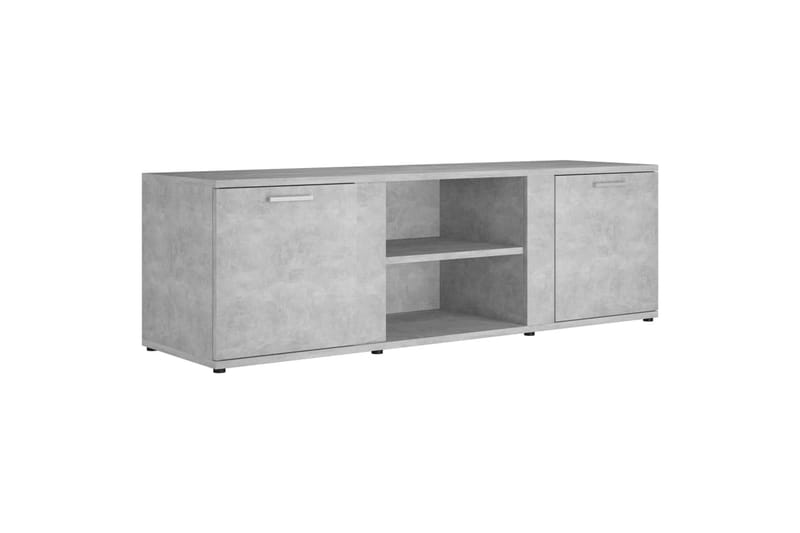 TV-taso betoninharmaa 120x34x37 cm lastulevy - Harmaa - Huonekalut - TV- & Mediakalusteet - Tv taso & Mediataso
