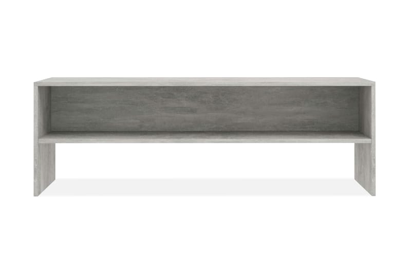 TV-taso betoninharmaa 120x40x40 cm lastulevy - Harmaa - Huonekalut - TV- & Mediakalusteet - Tv taso & Mediataso