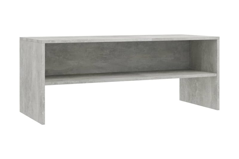 TV-taso betoninharmaa 120x40x40 cm lastulevy - Harmaa - Huonekalut - TV- & Mediakalusteet - Tv taso & Mediataso