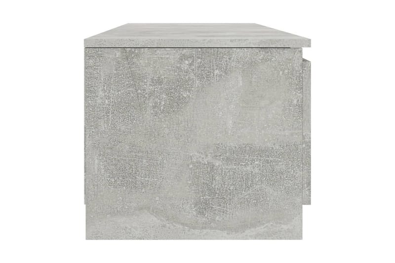 TV-taso betoninharmaa 140x40x35,5 cm lastulevy - Harmaa - Huonekalut - TV- & Mediakalusteet - Tv taso & Mediataso