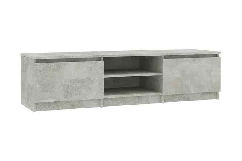 TV-taso betoninharmaa 140x40x35,5 cm lastulevy - Harmaa - Huonekalut - TV- & Mediakalusteet - Tv taso & Mediataso
