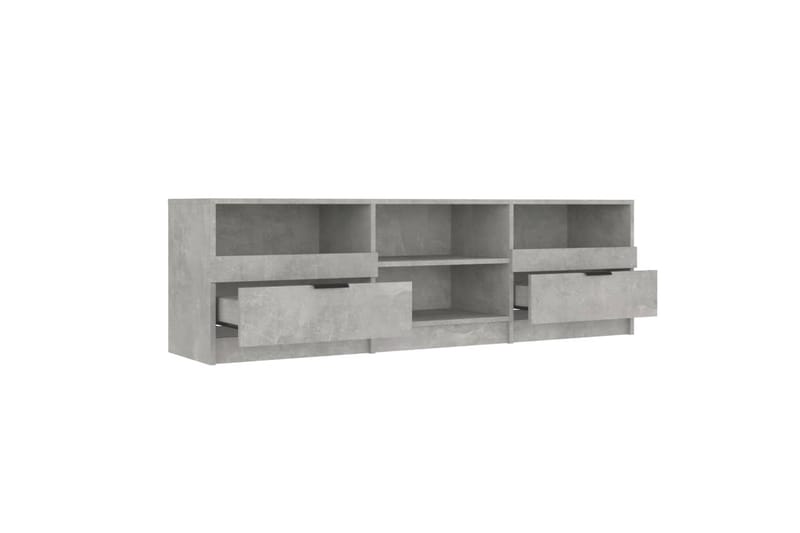 TV-taso betoninharmaa 150x33,5x45 cm tekninen puu - Harmaa - Huonekalut - TV- & Mediakalusteet - Tv taso & Mediataso