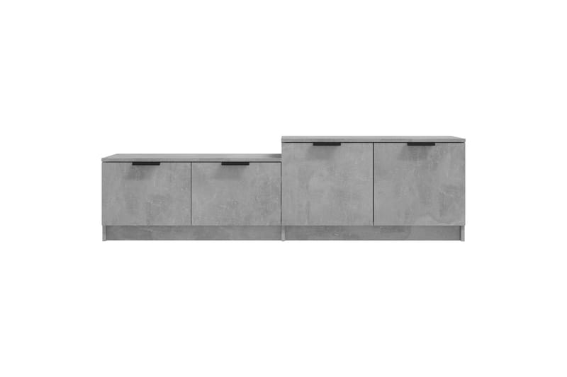 TV-taso betoninharmaa 158,5x36x45 cm tekninen puu - Harmaa - Huonekalut - TV- & Mediakalusteet - Tv taso & Mediataso