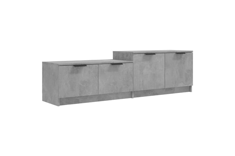 TV-taso betoninharmaa 158,5x36x45 cm tekninen puu - Harmaa - Huonekalut - TV- & Mediakalusteet - Tv taso & Mediataso
