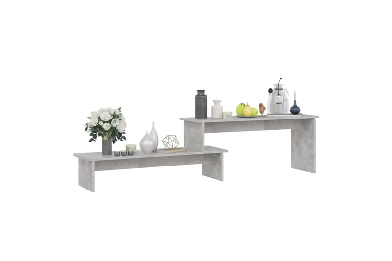 TV-taso betoninharmaa 180x30x43 cm lastulevy - Huonekalut - TV- & Mediakalusteet - Tv taso & Mediataso