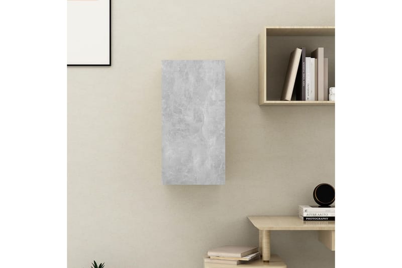 TV-taso betoninharmaa 30,5x30x60 cm lastulevy - Huonekalut - TV- & Mediakalusteet - Tv taso & Mediataso