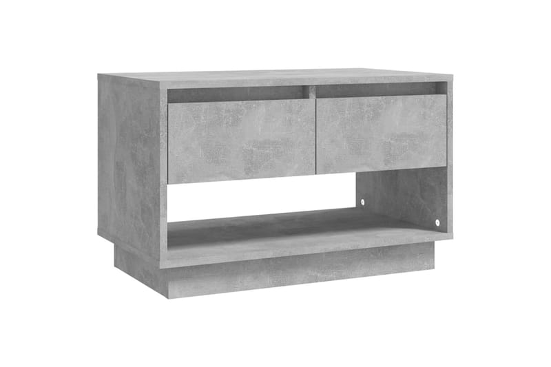 TV-taso betoninharmaa 70x41x44 cm lastulevy - Harmaa - Huonekalut - TV- & Mediakalusteet - Tv taso & Mediataso