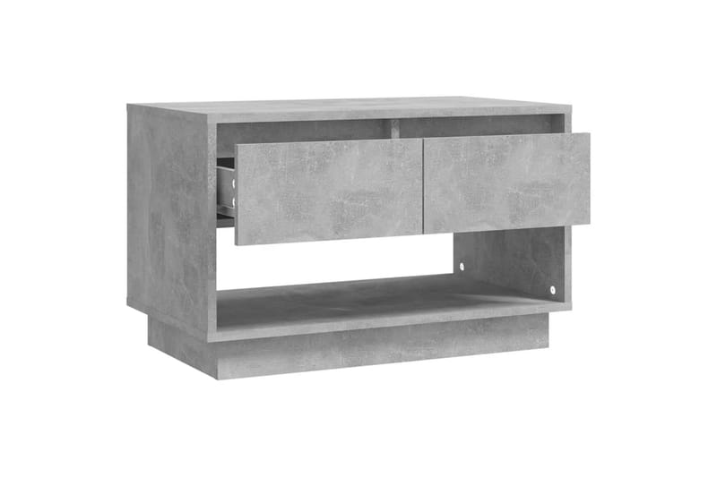 TV-taso betoninharmaa 70x41x44 cm lastulevy - Harmaa - Huonekalut - TV- & Mediakalusteet - Tv taso & Mediataso