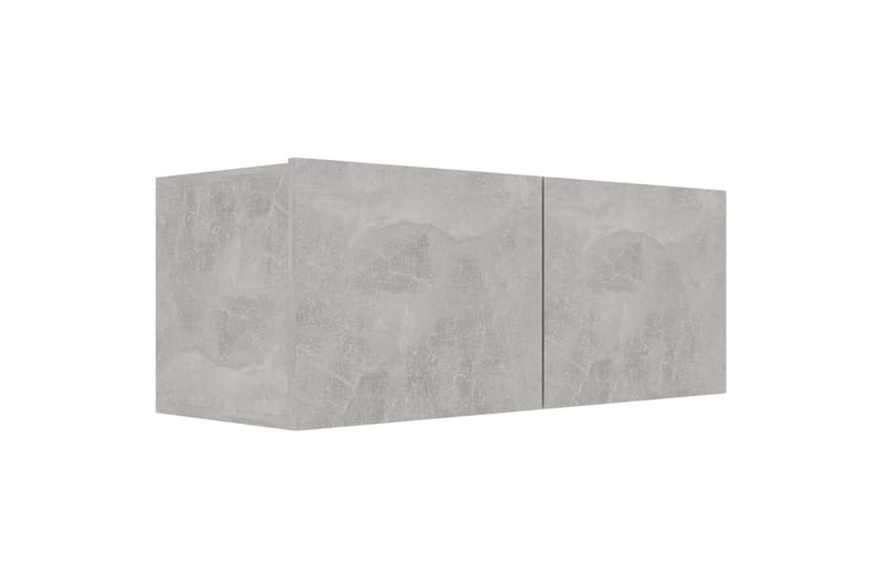 TV-taso betoninharmaa 80x30x30 cm lastulevy - Huonekalut - TV- & Mediakalusteet - Tv taso & Mediataso