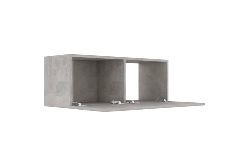 TV-taso betoninharmaa 80x30x30 cm lastulevy - Huonekalut - TV- & Mediakalusteet - Tv taso & Mediataso