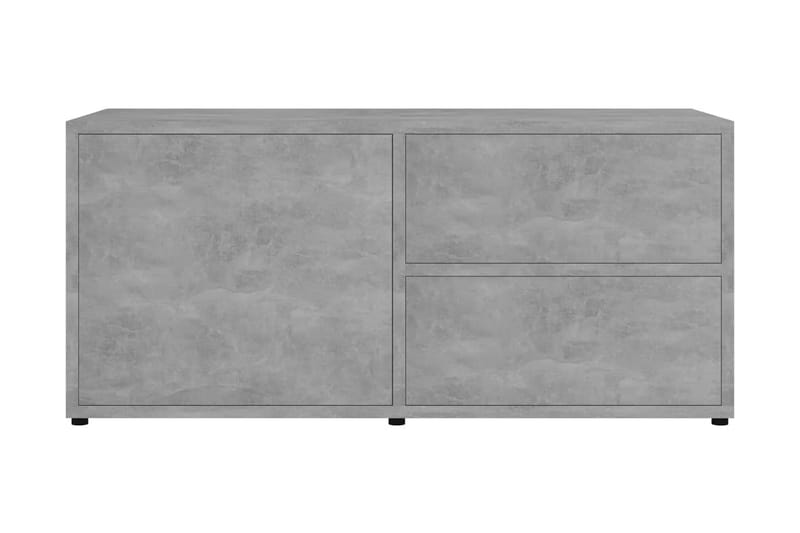TV-taso betoninharmaa 80x34x36 cm lastulevy - Huonekalut - TV- & Mediakalusteet - Tv taso & Mediataso