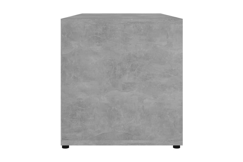 TV-taso betoninharmaa 80x34x36 cm lastulevy - Huonekalut - TV- & Mediakalusteet - Tv taso & Mediataso