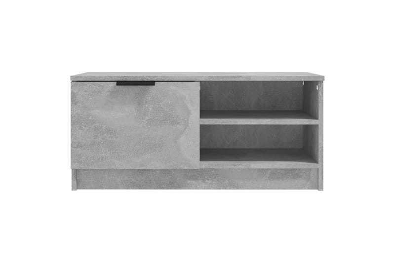 TV-taso betoninharmaa 80x35x36,5 cm tekninen puu - Harmaa - Huonekalut - TV- & Mediakalusteet - Tv taso & Mediataso