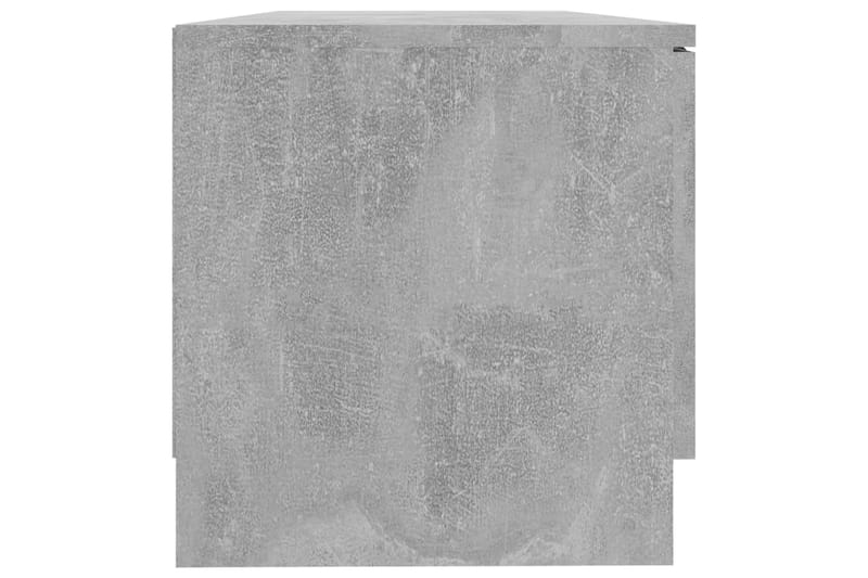 TV-taso betoninharmaa 80x35x36,5 cm tekninen puu - Harmaa - Huonekalut - TV- & Mediakalusteet - Tv taso & Mediataso