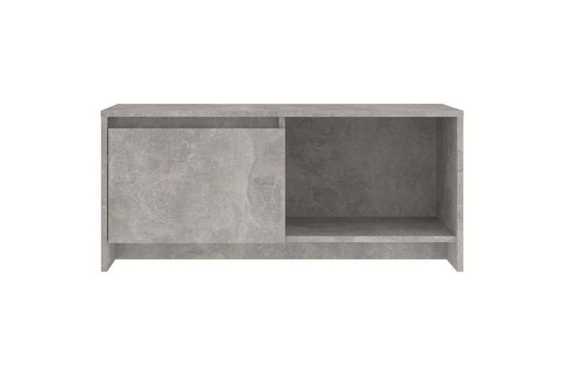 TV-taso betoninharmaa 90x35x40 cm lastulevy - Harmaa - Huonekalut - TV- & Mediakalusteet - Tv taso & Mediataso