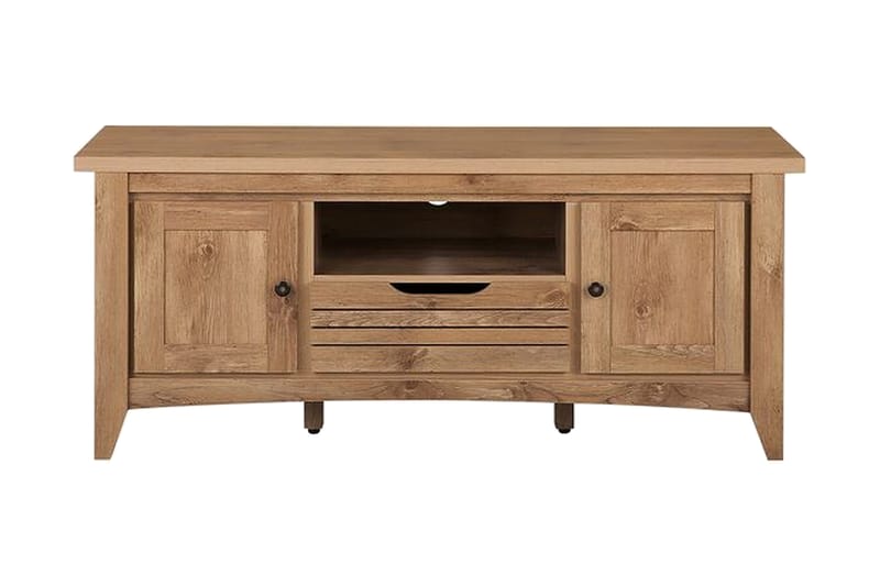 TV-taso Bevins 138 cm - Puu/Luonnonväri - Huonekalut - TV- & Mediakalusteet - Tv taso & Mediataso