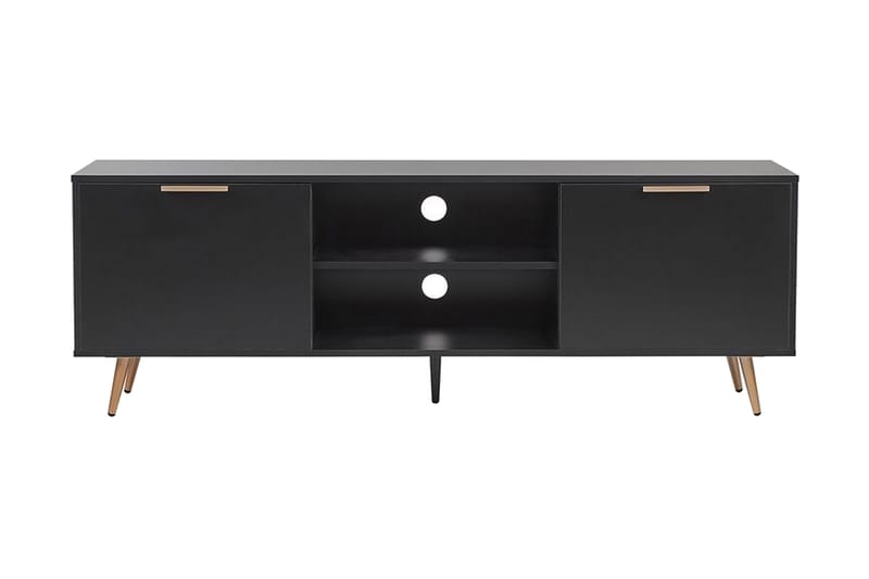 TV-taso Cabazon 166x40 cm - Musta - Huonekalut - TV- & Mediakalusteet - Tv taso & Mediataso