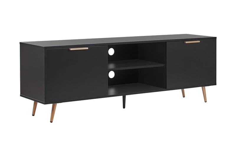 TV-taso Cabazon 166x40 cm - Musta - Huonekalut - TV- & Mediakalusteet - Tv taso & Mediataso