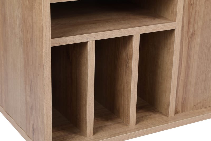 TV-taso Cabni 150 cm - Luonnonväri/Musta - Huonekalut - TV- & Mediakalusteet - Tv taso & Mediataso