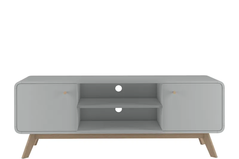 TV-taso Caitlyn 140 cm, Harmaa