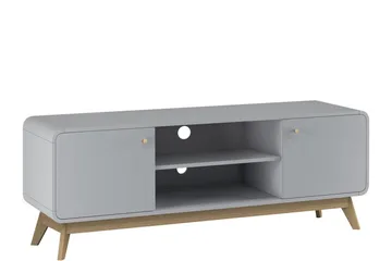 TV-taso Caitlyn 140 cm - Harmaa - Huonekalut - TV- & Mediakalusteet - Tv taso & Mediataso