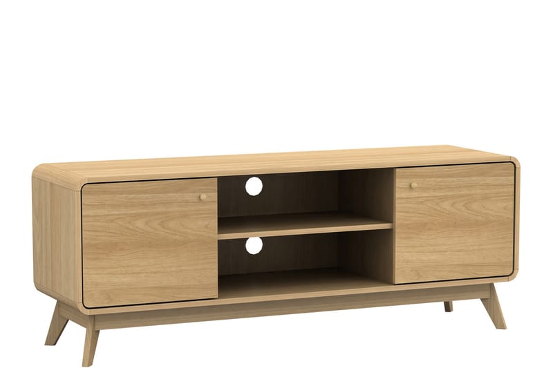TV-taso Caitlyn 140 cm - Luonnonväri - Huonekalut - TV- & Mediakalusteet - Tv taso & Mediataso