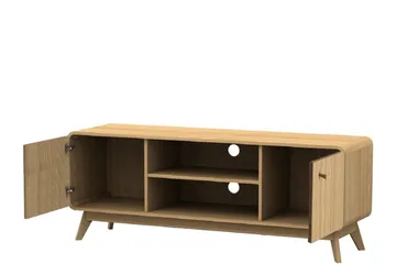 TV-taso Caitlyn 140 cm - Luonnonväri - Huonekalut - TV- & Mediakalusteet - Tv taso & Mediataso