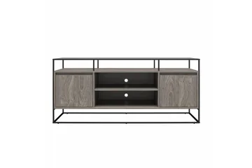 TV-taso Camley 136,6x49,8 cm Harmaa - Dorel Home - Huonekalut - TV- & Mediakalusteet - Tv taso & Mediataso