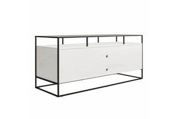 TV-taso Camley 136,6x49,8 cm Valkoinen - Dorel Home - Huonekalut - TV- & Mediakalusteet - Tv taso & Mediataso