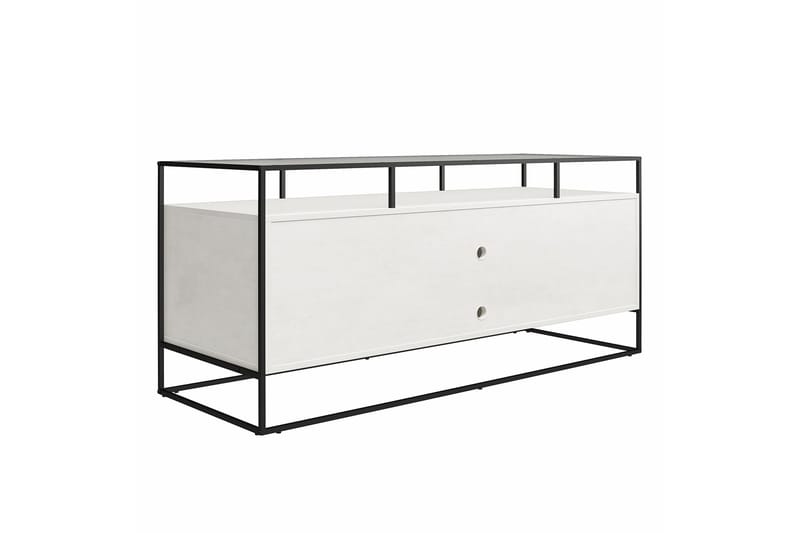 TV-taso Camley 136,6x49,8 cm Valkoinen - Dorel Home - Huonekalut - TV- & Mediakalusteet - Tv taso & Mediataso