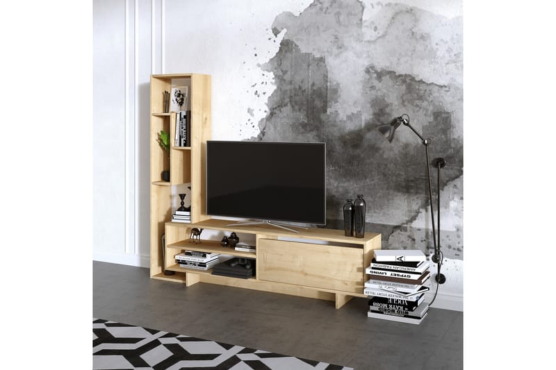 TV-taso Ceiba 177 cm - Luonnonväri - Huonekalut - TV- & Mediakalusteet - Tv taso & Mediataso