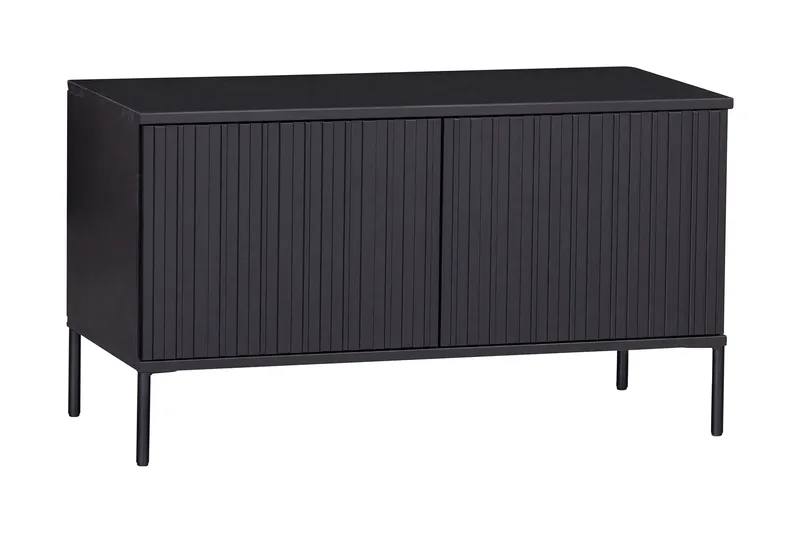 TV-taso Cherepov 100 cm - Musta - Huonekalut - TV- & Mediakalusteet - Tv taso & Mediataso