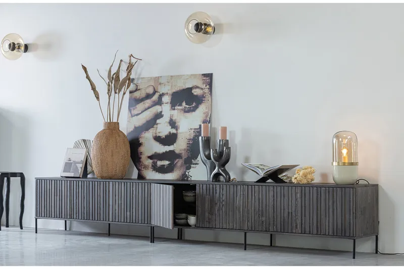 TV-taso Cherepov 150 cm - Espresso - Huonekalut - TV- & Mediakalusteet - Tv taso & Mediataso