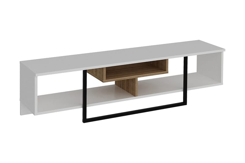 TV-taso Chintala 149 cm, Valkoinen/Musta