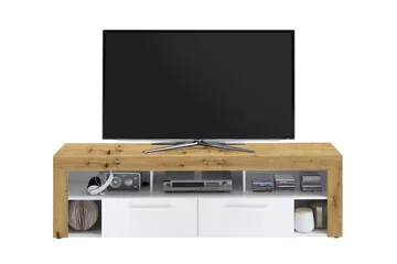 TV-taso Classen 180 cm - Ruskea/Valkoinen - Huonekalut - TV- & Mediakalusteet - Tv taso & Mediataso