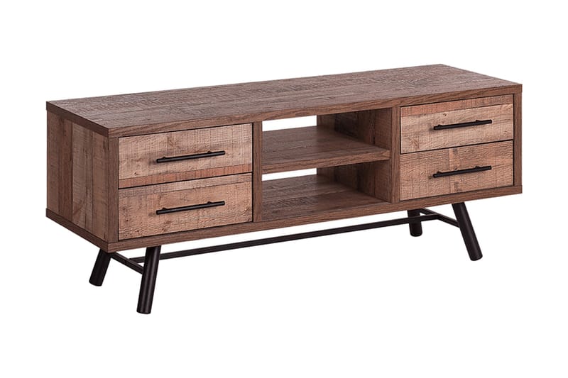 TV-taso Clouatre 127 cm, Puu/Luonnonväri