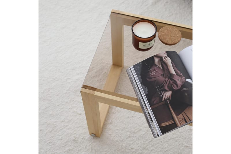 TV-taso Crebb 130 cm - Luonnonväri - Huonekalut - TV- & Mediakalusteet - Tv taso & Mediataso