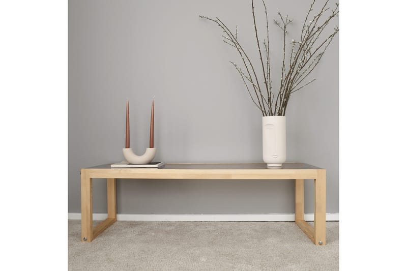 TV-taso Crebb 130 cm - Luonnonväri - Huonekalut - TV- & Mediakalusteet - Tv taso & Mediataso