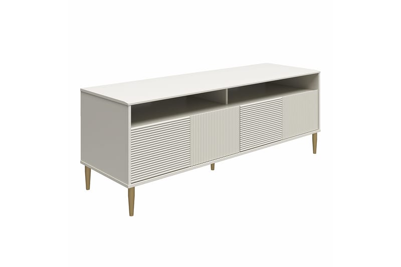 TV-taso Daphne 158,5x50 cm Valkoinen - Dorel Home - Huonekalut - TV- & Mediakalusteet - Tv taso & Mediataso